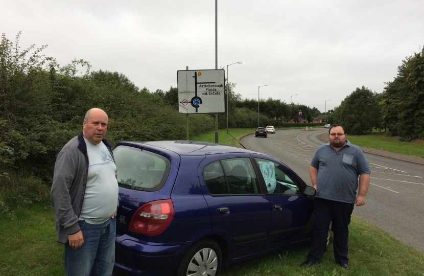 Nuisance car sales in Nuneaton