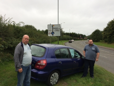 Nuisance car sales in Nuneaton